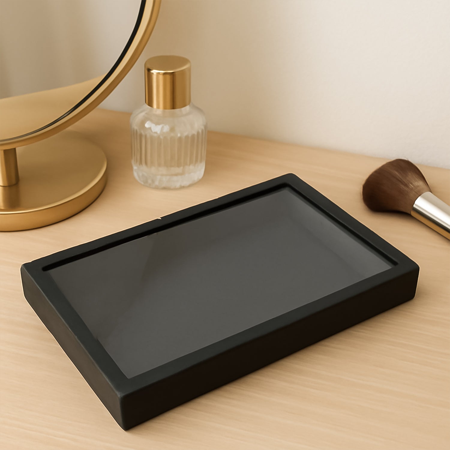 Portable Wide Application Convenient Jewellery Holder Case (1 Pc  / 22x15 Cm) Portable Wide Application Convenient Jewellery Holder Case (1 Pc  / 22x15 Cm)